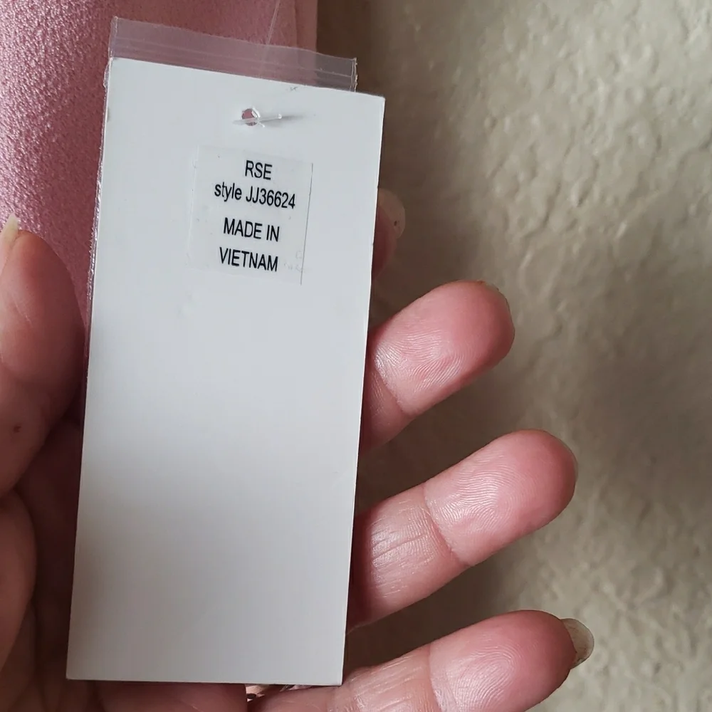 Julia Jordan Blush Halter Jumpsuit - Picture 5 of 9